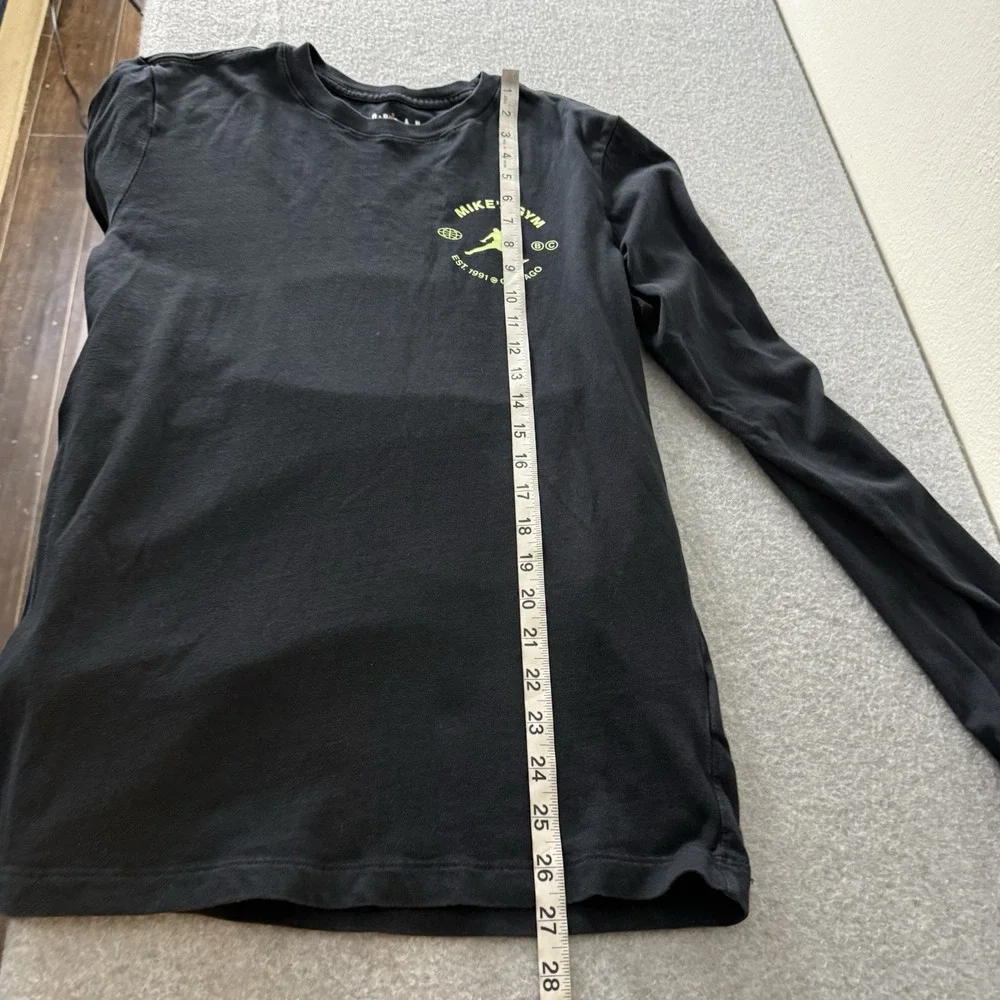 Jordan Breakfast Club Black Long Sleeve Tee Shirt T-shirt Basketball Men's Small